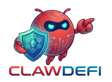 ClawDeFi logo